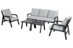 Ibiza loungeset 3-zits Royal Grey