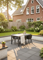 Amalia Palermo dining tuinset Carbon Black - Afbeelding 2