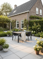 Elegance Palermo dining tuinset carbon black