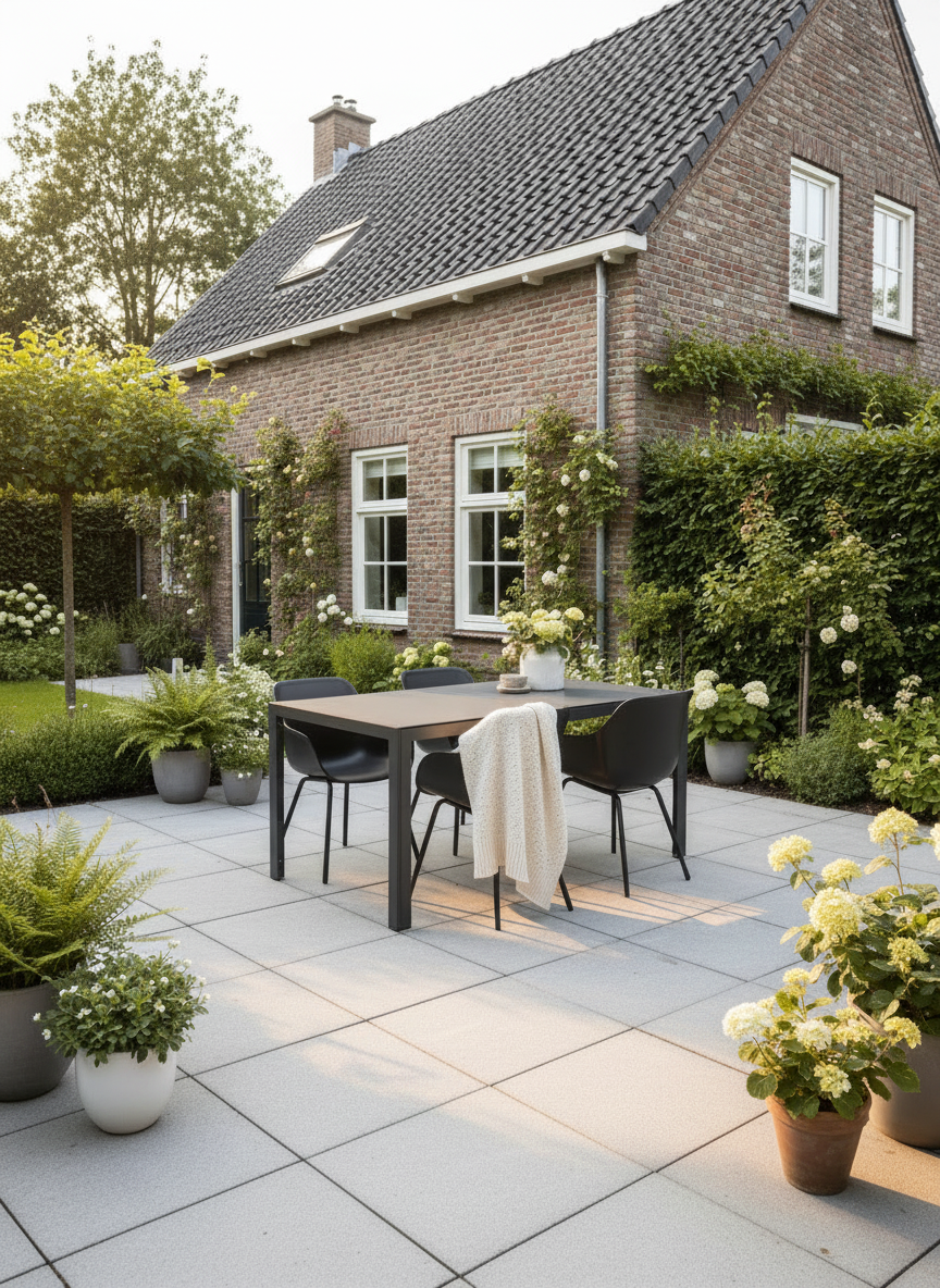 Elegance Palermo dining tuinset carbon black