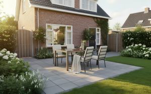 Vienna Palermo dining tuinset antracite