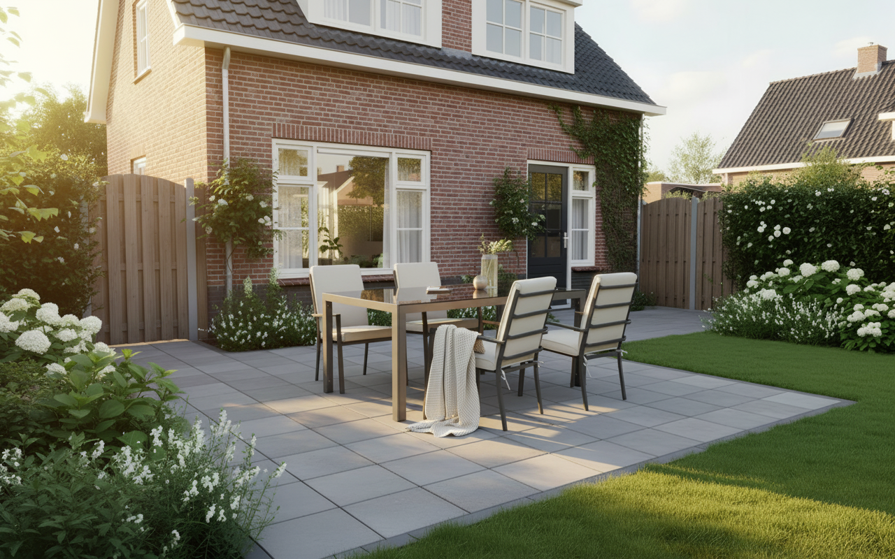 Vienna Palermo dining tuinset antracite