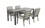 Vienna Palermo dining tuinset antracite