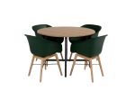Amalia Mika dining tuinset Night Green
