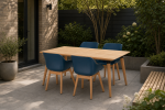 Sophie studio dining tuinset teak - Afbeelding 2